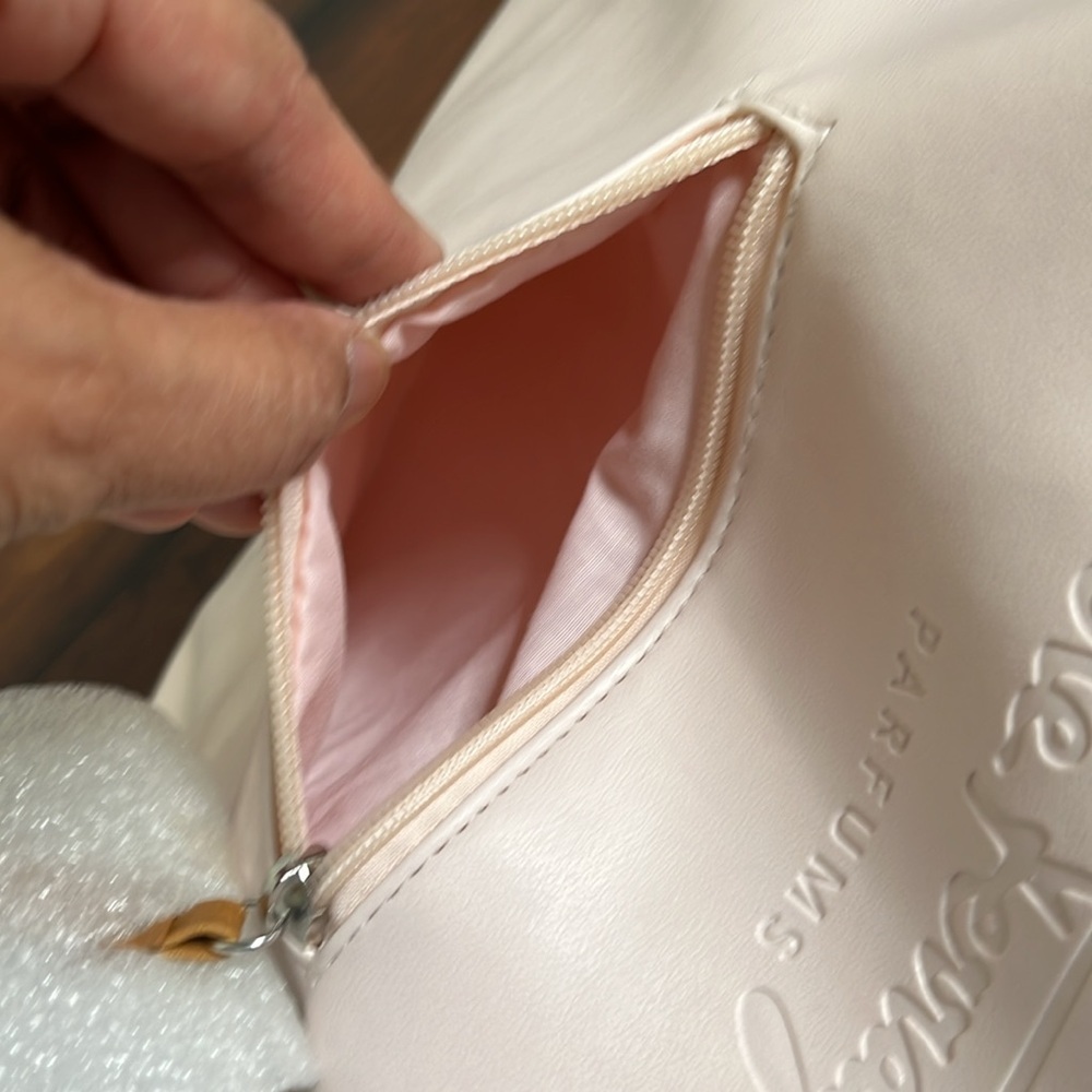 Salvatore Ferragamo Parfums Faux Leather Soft Pink Tote Shoulder Bag - Picture 9 of 16